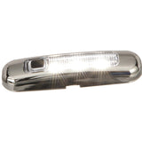 Seachoice LED Surface Mount Area Light with On/Off Switch, 316 Stainless Steel, White Light, 220 Lumens