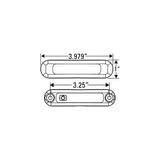 Seachoice LED Surface Mount Area Light with On/Off Switch, 316 Stainless Steel, White Light, 220 Lumens