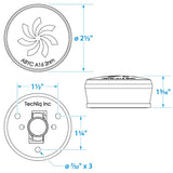 Seachoice 03141 LED All-Round Waketower Light, Boat Navigation
