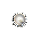 Seachoice LED Surface-Mount Dome Light, Bright White, Stainless Steel Flange, 4 in. Diameter
