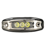 Seachoice 03571 Water Dragon LED Underwater Light, 3 White LEDs, 1,500 Lumens