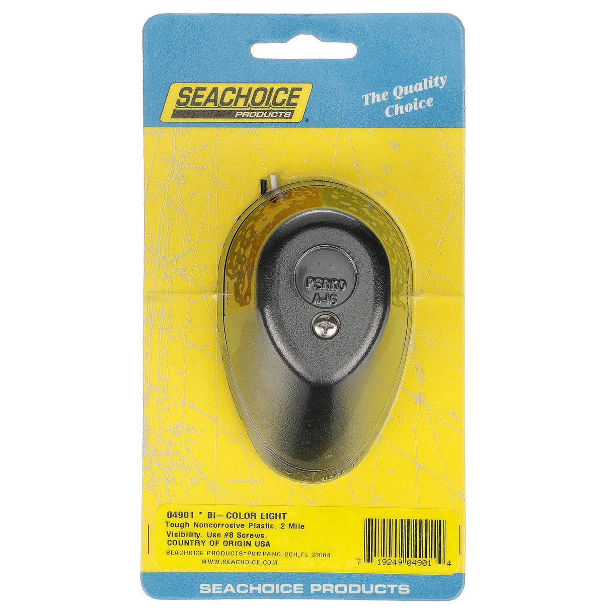 Seachoice Bow Light Marine Navigation, Horizontal Mount, Bi-Color, for Boats Under 39 Feet