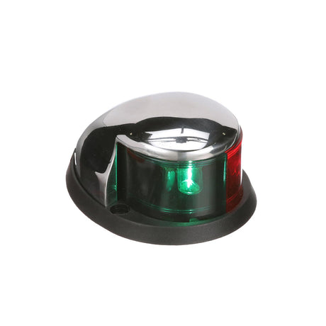 Seachoice Bow Light Marine Navigation, Horizontal Mount, Stainless Steel, Bi-Color, for Boats Under 39 Feet
