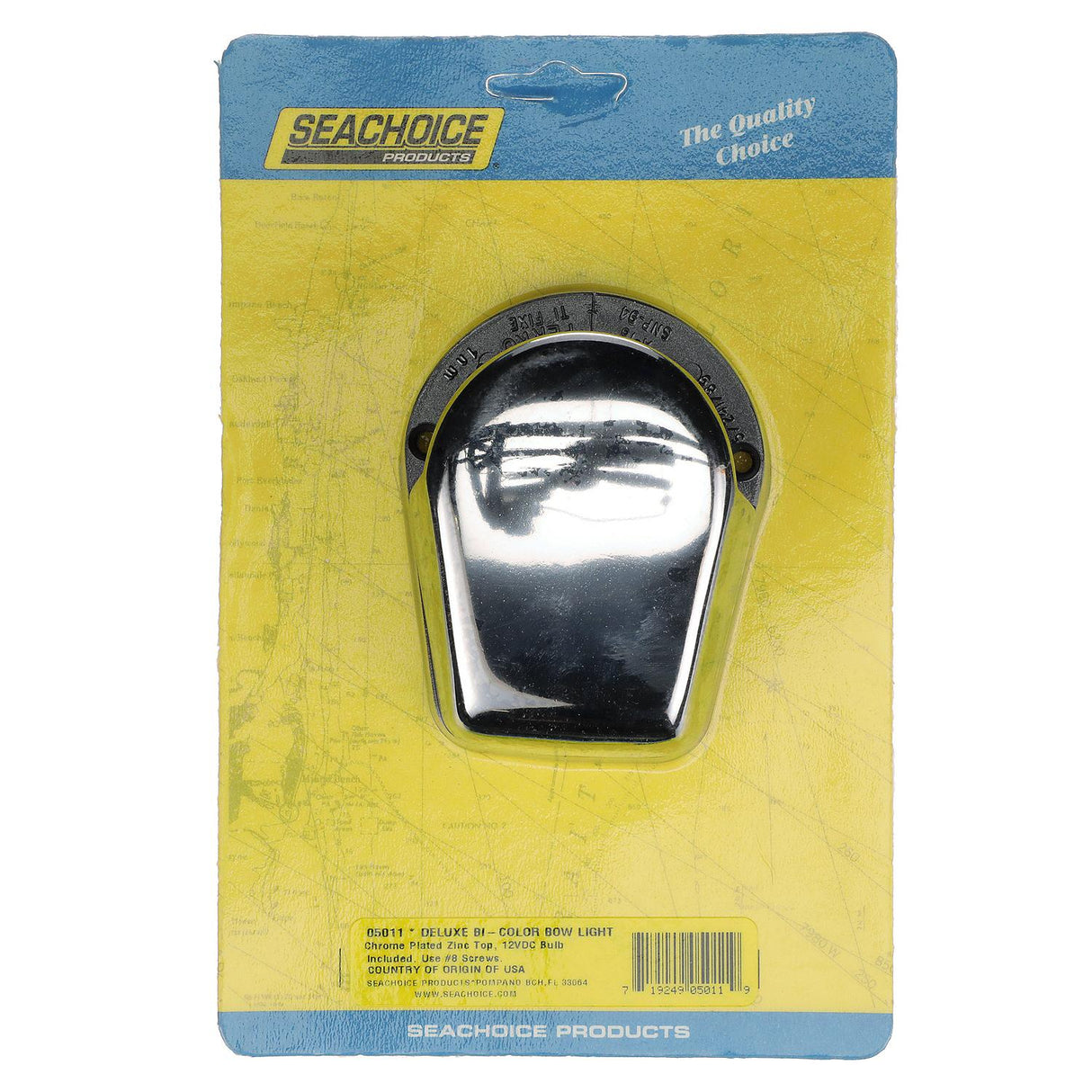 Seachoice Bow Light Marine Navigation, Horizontal Mount, Bi-Color, for Boats Under 39 Feet