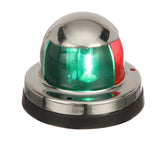 Seachoice Bow Light Marine Navigation, Horizontal Mount, Stainless Steel, Bi-Color, for Boats Under 39 Feet