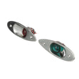 Seachoice Corrosion-Resistant Stainless Steel Side Light, Boat Navigation, Flush Mount