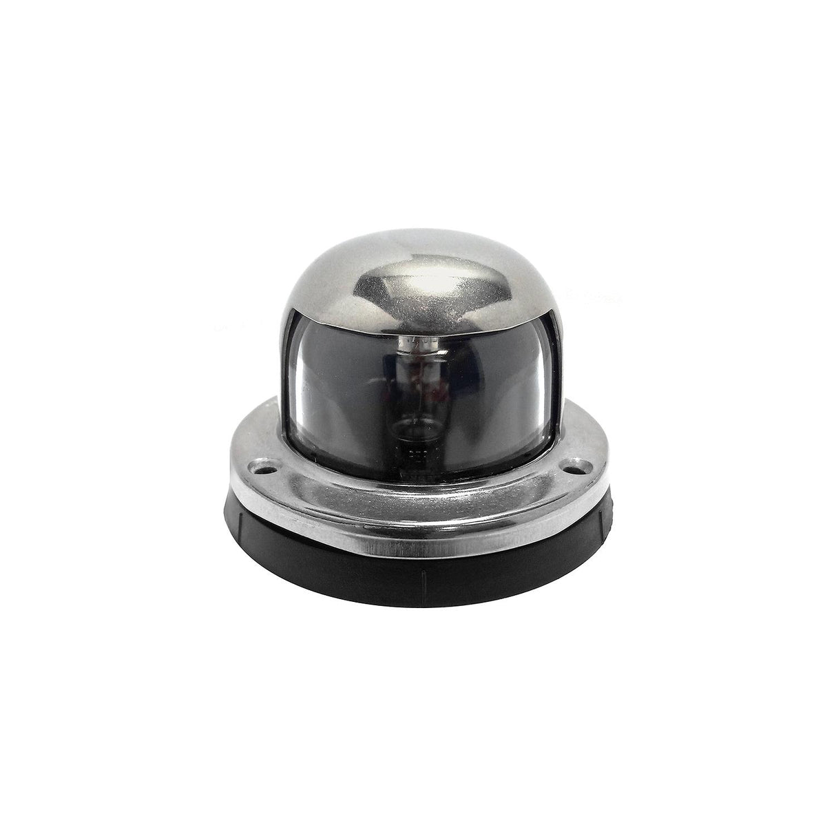 Seachoice Navigation Stern Light, Chrome/Brass, Clear Lens, Horizontal Surface Mount
