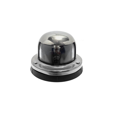 Seachoice Navigation Stern Light, Chrome/Brass, Clear Lens, Horizontal Surface Mount