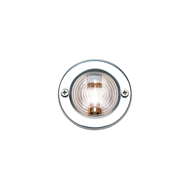 Seachoice 3" Transom Light With Stainless Steel Flange
