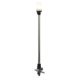 Seachoice LED All-Round White Light for Boating, Stow-A-Way Aluminum Light, 24-1/8 In.