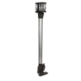Seachoice Deluxe Fold-Down Masthead and All-Around Navigation Light, Horizontal Surface Mount, 12-5/8 in.