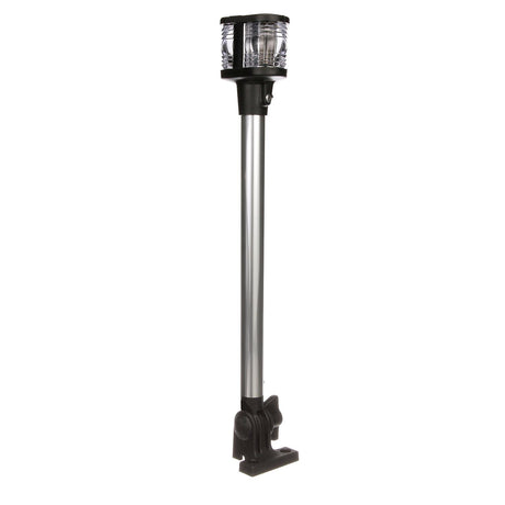 Seachoice Deluxe Fold-Down Masthead and All-Around Navigation Light, Horizontal Surface Mount, 12-5/8 in.