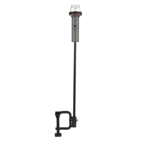Seachoice Bi-Color Portable Battery-Operated Boat Navigation Stern Light, Horizontal Clamp Mount