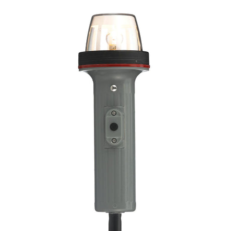 Seachoice Bi-Color Portable Battery-Operated Boat Navigation Stern Light, Horizontal Clamp Mount