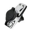 Seachoice 08261 Chrome-Plated Spare Light Base Assembly, Plug In, Waterproof Snap-On Cover