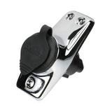 Seachoice 08261 Chrome-Plated Spare Light Base Assembly, Plug In, Waterproof Snap-On Cover