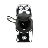 Seachoice 08261 Chrome-Plated Spare Light Base Assembly, Plug In, Waterproof Snap-On Cover