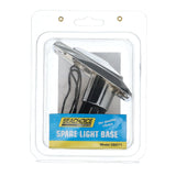 Seachoice 08271 All-Round White Light Spare Base, Zamak Die-Cast, Perma-Plate, Chrome Finish