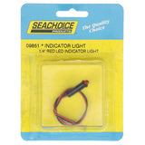 Seachoice LED Red Indicator Light, 14V, 6 in. Lead Wires, 1/4 in. Light
