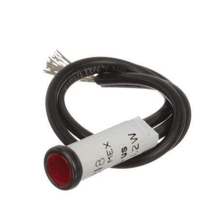 Seachoice Incandescent Red Indicator Light, 14V, 6 in. Lead Wires, 5/16 in. Light
