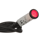 Seachoice Incandescent Red Indicator Light, 14V, 6 in. Lead Wires, 5/16 in. Light