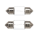 Seachoice Replacement Incandescent Bulbs With Festoon Base, 12V, 3 Watt, Pack of 2