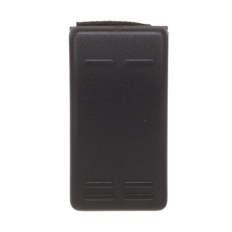 Seachoice Non-Illuminated Rocker Switch, SPST, 2 Terminal, On/Off, Black