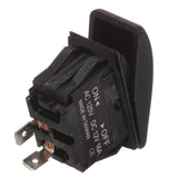 Seachoice Non-Illuminated Rocker Switch, SPST, 2 Terminal, On/Off, Black