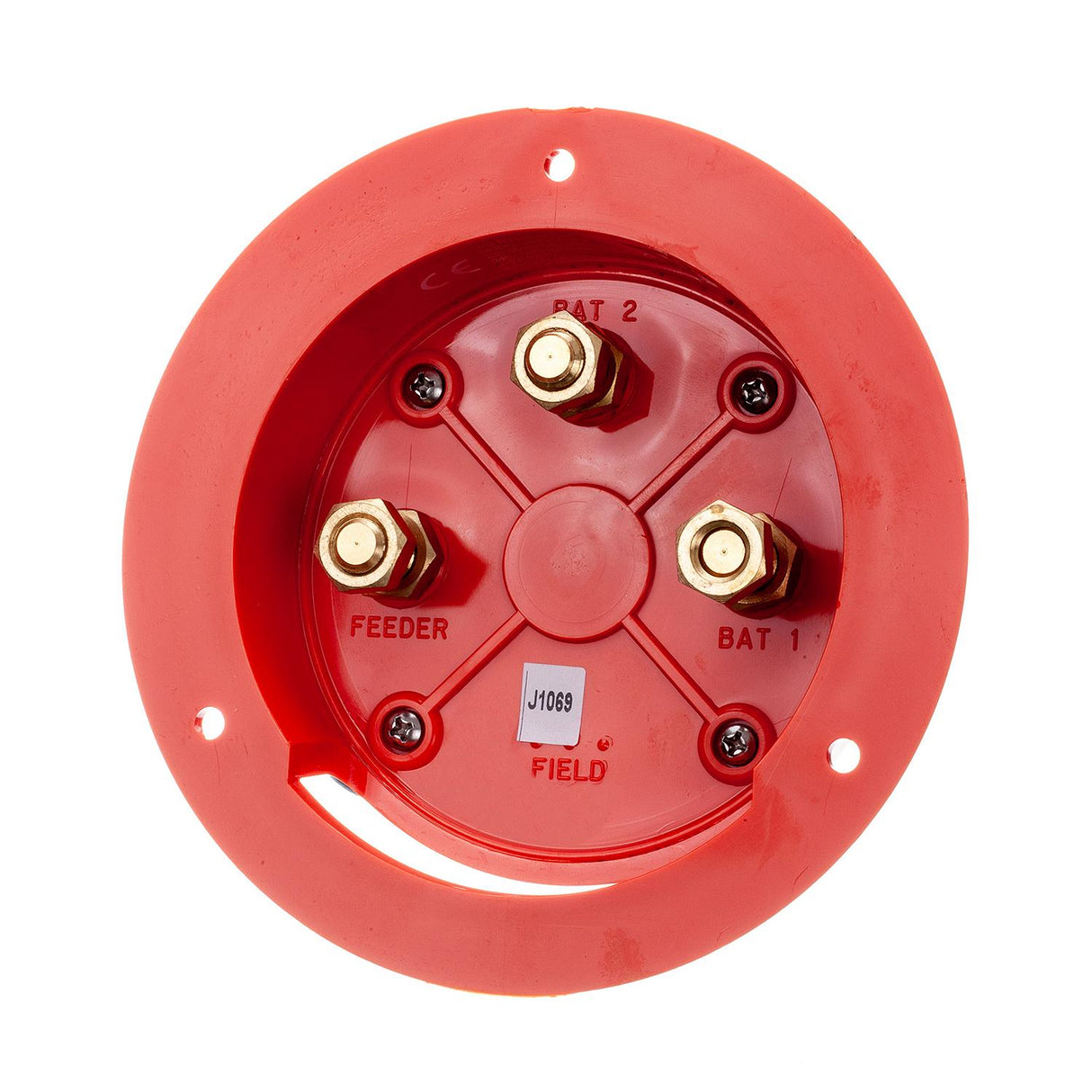 Seachoice 11504 Battery Select Switch, 4 Positions 1/2/Both/Off, 5-1/2 in. Dia. X 2-5/8 in. High