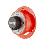 Seachoice 11504 Battery Select Switch, 4 Positions 1/2/Both/Off, 5-1/2 in. Dia. X 2-5/8 in. High