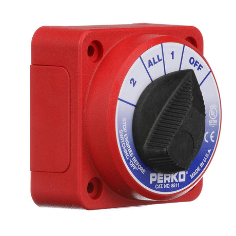 Seachoice Battery Select Switch, Compact, Disconnect Isolator Cutoff, Dual, 12 -50V