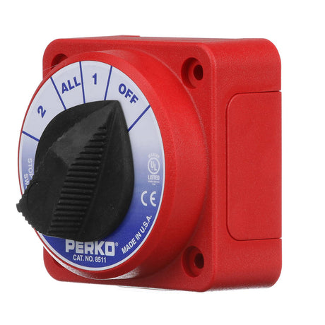 Seachoice Battery Select Switch, Compact, Disconnect Isolator Cutoff, Dual, 12 -50V