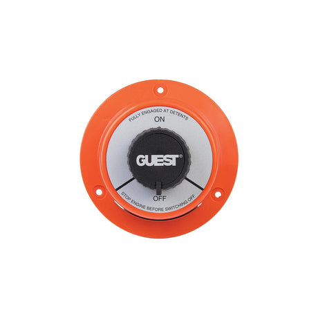 Seachoice 11553 Battery Select Switch, 2 Positions On/Off, 5-1/2 in. Dia. X 2-5/8 in. High