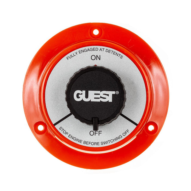 Seachoice 11553 Battery Select Switch, 2 Positions On/Off, 5-1/2 in. Dia. X 2-5/8 in. High