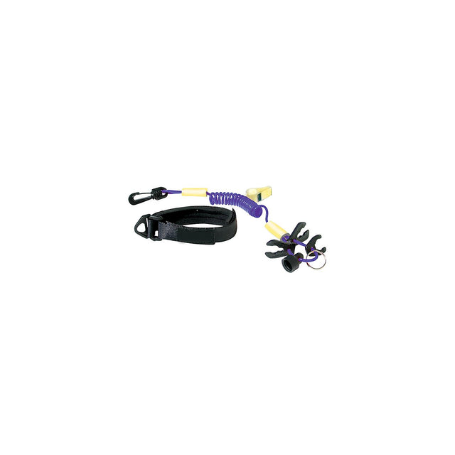 Seachoice 11723 Ultimate Lanyard, Purple/Yellow