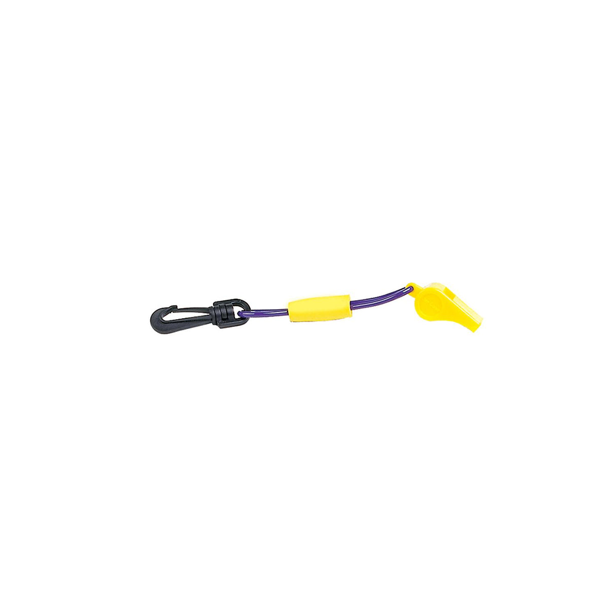 Seachoice Whistle w/ Lanyard, Purple/Yellow