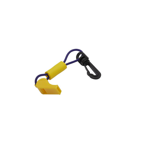 Seachoice Whistle w/ Lanyard, Purple/Yellow