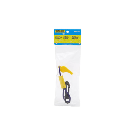 Seachoice Whistle w/ Lanyard, Purple/Yellow