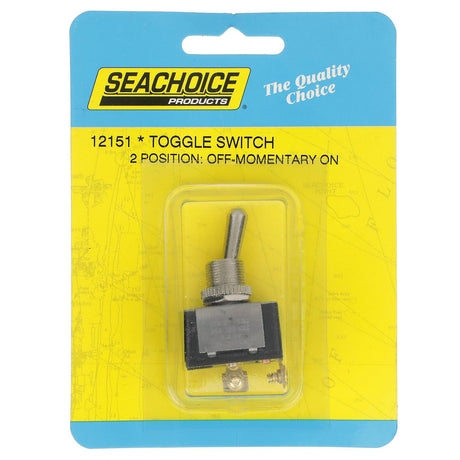 Seachoice 2-Position Heavy Duty Toggle Switch, Off/Momentary On