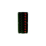 Seachoice 12341 LED 12V 8-Switch Distribution Panel, Pre-Wired, Boat Panel Mount