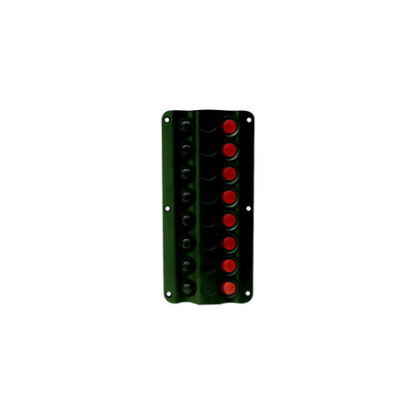 Seachoice 12341 LED 12V 8-Switch Distribution Panel, Pre-Wired, Boat Panel Mount