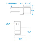 Seachoice in-Line Fuse Holder, Waterproof, 30 Amp Fuse