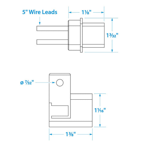 Seachoice in-Line Fuse Holder, Waterproof, 30 Amp Fuse