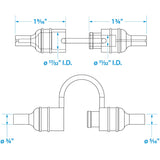 Seachoice In-Line Fuse Holder, Waterproof, 20 Amp Fuse