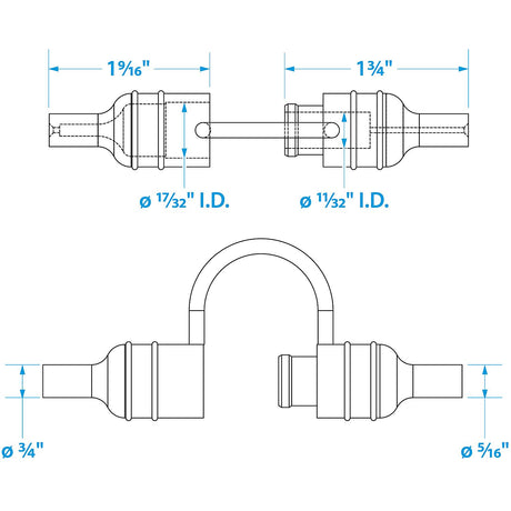 Seachoice In-Line Fuse Holder, Waterproof, 20 Amp Fuse