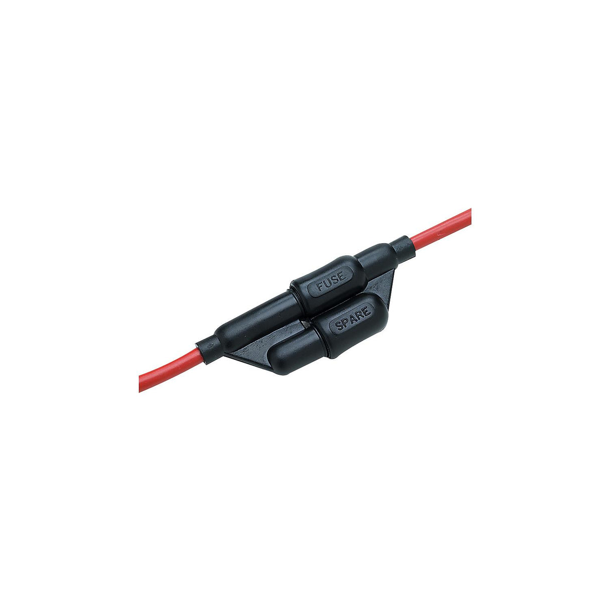 Seachoice In-Line Fuse Holder With Spare, Waterproof, 20 Amp Fuse