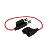 Seachoice In-Line Fuse Holder With Spare, Waterproof, 10 Amp Fuse