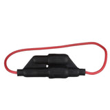 Seachoice In-Line Fuse Holder With Spare, Waterproof, 10 Amp Fuse