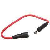 Seachoice in-Line Fuse Holder with Spare Fuse Compartment, Waterproof, 30 Amp Fuse