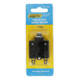 Seachoice Circuit Breaker, Push to Reset, 5 Amp